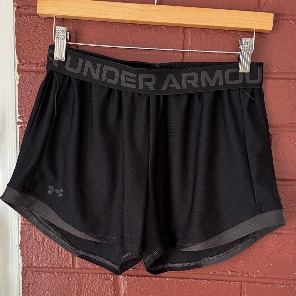 Under Armour Women's Black Athletic Shorts